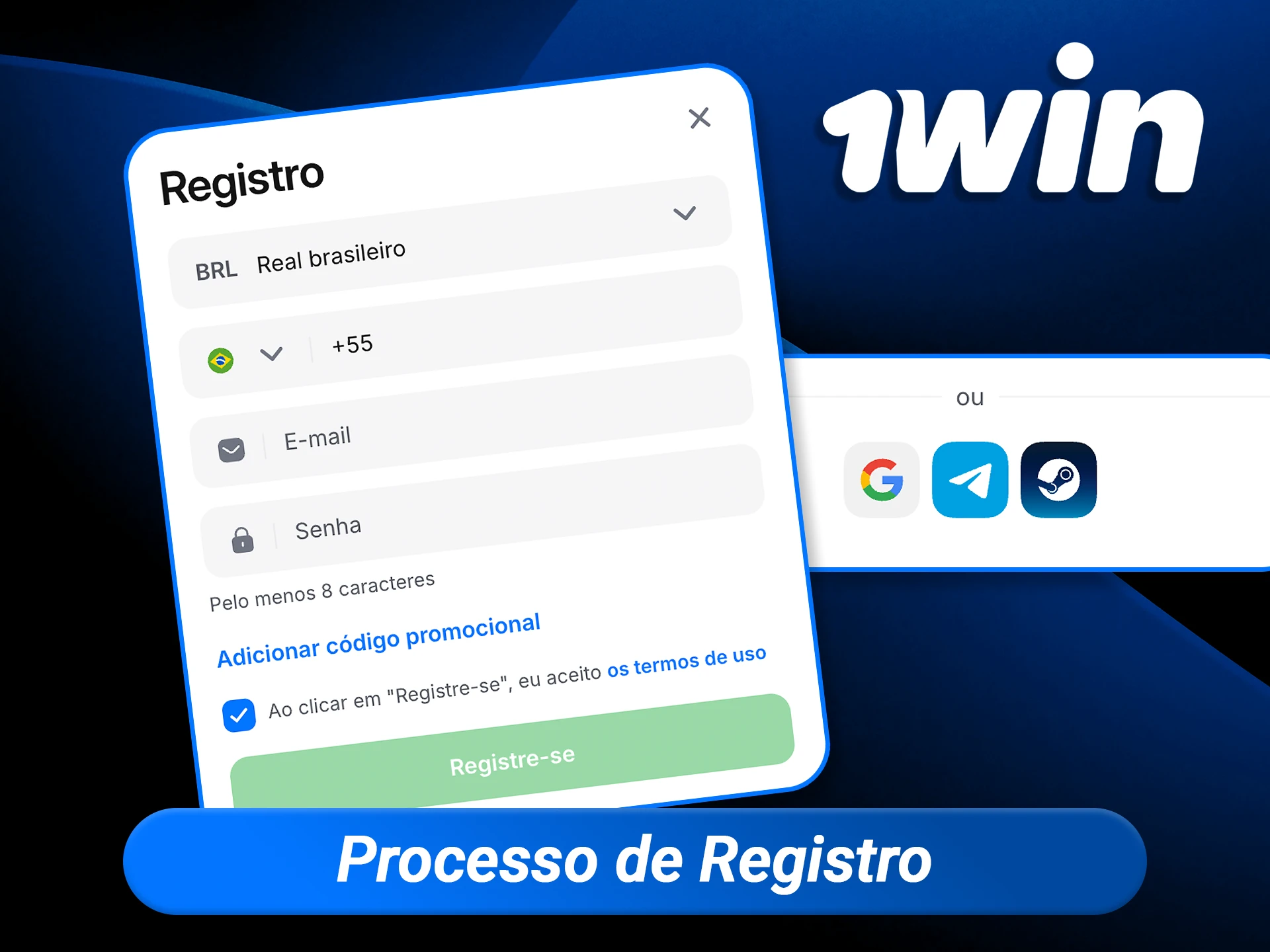Siga nosso guia passo a passo para criar sua conta na 1win Brasil de forma rápida e segura, desbloqueando todas as funcionalidades da plataforma.