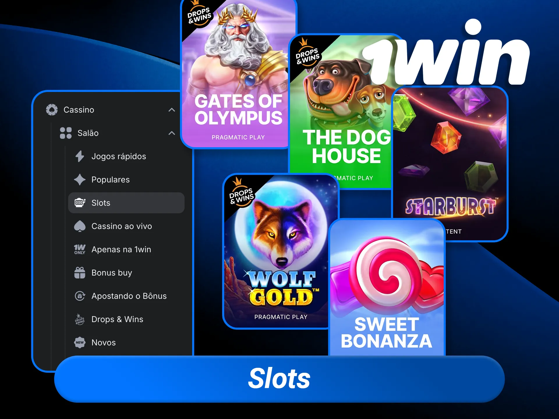 Explore milhares de máquinas caça-níqueis na 1win, desde os clássicos de frutas até os vídeos slots modernos com bônus incríveis.
